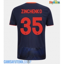 Camisa de time de futebol Nottingham Forest Oleksandr Zinchenko #35 Replicas 3º Equipamento 2025-26 Manga Curta
